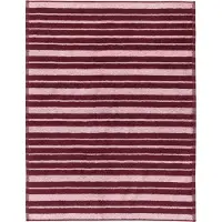 Marimekko Raide kylpyhuonematto 50x70 cm Burgundinpunainen