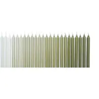 Ferm Living Ombre antiikkikynttilä 24 kpl Khaki