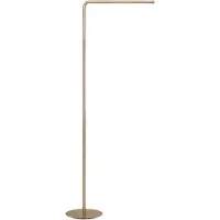 UMAGE Design-jalkalamppu Omni, himmennettävä, Messinki/kulta, Olohuone/ruokailutila, Alumiini, Design