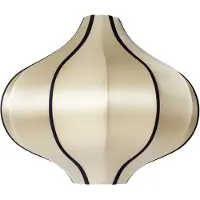 Oi Soi Oi Indochina Classic Onion S lampunvarjostin Kit-musta