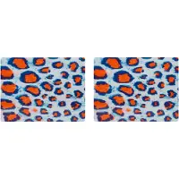 HEM Monster pöytätabletti 30x40 cm 2 kpl Coral-white-ultramarine blue