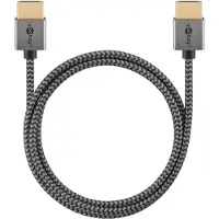 Goobay Plus Slim Slim High Speed HDMI-kaapeli Ethernetillä - 3m