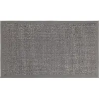 Dixie Sisal kynnysmatto harmaa 70x120 cm