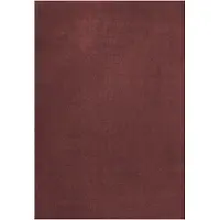 Layered Solid Wool villamatto Ruby red, 300x400 cm