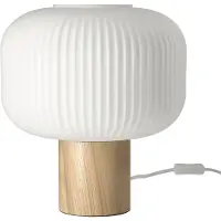 Scandi Living Fair pöytävalaisin 34,5 cm Huurrettu lasi-saarni