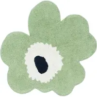 Marimekko Unikko kylpymatto 73x74 cm Sage-off white