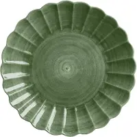 Mateus Oyster rasia pyöreä 42 cm Metsänvihreä
