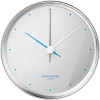Georg Jensen Koppel seinäkello Ø10 cm Peili Echo