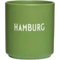Design Letters suosikkikuppi German Collection 25 cl Hamburg-green
