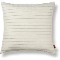 Ferm Living , Grand Koristetyyny - Off-white/Chocolate
