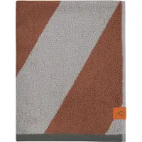Mette Ditmer Diagonal vieraspyyhe 40x55 cm 2 kpl. Tiili