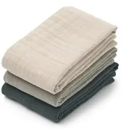 Liewood Lewis muslin frotee 3 osaa 65x65 cm Dove blue mix