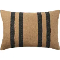 Broste Copenhagen Sigrun tyynynpäällinen Ruskea kelppi-black, 40x60 cm