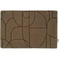 Classic collection Moderni abstrakti ovimatto 60x90 cm Ruskea
