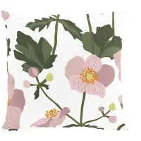 Arvidssons textil Anemoni tyynynpäällinen 47x47 cm Vaaleanpunainen