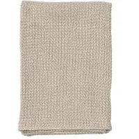 Klippan Yllefabrik Basket puuvillahuopa, 130 x 180 cm Beige