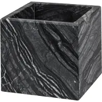 Mette Ditmer Marble kuutio 8,5x8,5 cm Black-grey