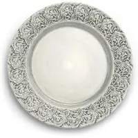 Mateus Lace-lautanen 25 cm Harmaa
