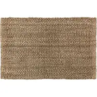 Dixie Alice kynnysmatto 60x90 cm Natural harmaa