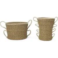 Ferm Living Verso säilytyskori 2 osaa Off white