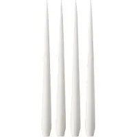 Ester & Erik -kynttilä, 4-pakkaus matta White ash 21, 42 cm