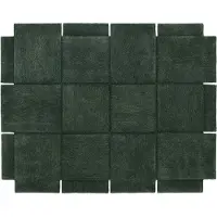 Design House Stockholm Basket matto, vihreä 185 x 240 cm