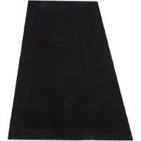 Tica Copenhagen Floormat Polyamide, 200X90 Cm, Unicolor - Black - 200X90CM