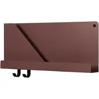 Muuto Folded hylly pieni Deep Red