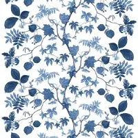 Arvidssons textil Liv kangas Sininen