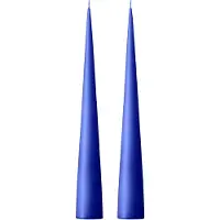 Ester & Erik -kartiokynttilä 37 cm, 2-pakkaus matta Cornflower 48
