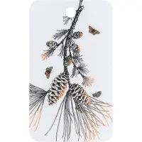 Åry Home Pine Cone -leikkuulauta 20x34 cm Cotton white