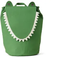 Ferm Living Crocodile säilytyskori 30x50 cm Artichoke green