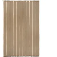 Ferm Living Calm kelim matto Dark Sand, Off-white, 200x300 cm