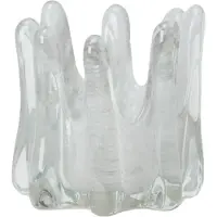 Olsson & Jensen Helix kynttilälyhty Ø14 cm Vaaleanharmaa