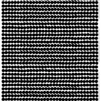 Marimekko Räsymatto kangas, musta