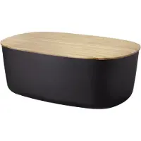 Rig-Tig BOX-IT leipälaatikko 22,5x34,5 cm musta