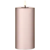Ester & Erik LED-pöytäkynttilä 94 Champagne Metallic, 15 cm