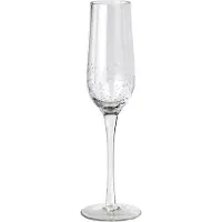 Broste Copenhagen Champagne Glas 'Bubble' Glas - Nude - 20 CL