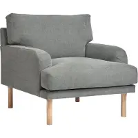 1898 Lidnäs nojatuoli Caleido grey 1240