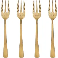 Urban Nature Culture UNC haarukka 4-pakkaus Gold