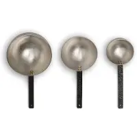 Ferm Living Obra Measuring Spoons mittasetti 3 osaa Stainless Steel