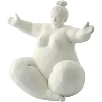 Lene Bjerre Serafina koriste nainen syleilevä 24 cm White