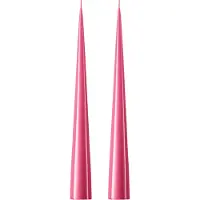 Ester & Erik -kartiokynttilä 37 cm, 2-pakkaus lakattu Clear pink 41