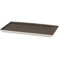 Broste Copenhagen Eli lautanen 15x26 cm Matte charcoal