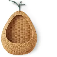 Ferm Living Seinävarasto - Pear - 45,7 x 16 x 68 cm - Natural - - OneSize - Säilytykset