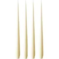 Ester & Erik -kynttilä, 4-pakkaus matta Buttermilk 17, 32 cm