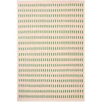 Chhatwal & Jonsson Ladakh villamatto Offwhite-green-pink, 230x320cm