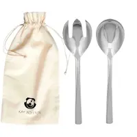 Kay bojesen Lille Salatsæt, 2 Dele - Silver - ONE SIZE