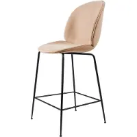 Gubi Beetle Fully Upholstered -baarituoli matala Sunday 034-black