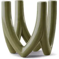 Ro Collection Chandelier kynttilänjalka no. 56 Olive green